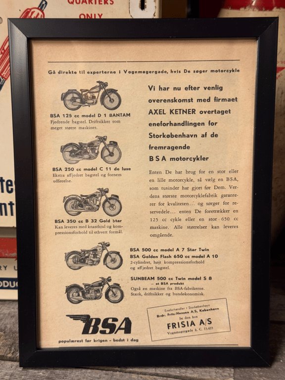 BSA Motorcykel