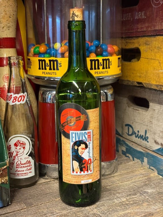Elvis vinflaske