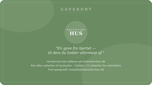 Bedstefarshus Gavekort