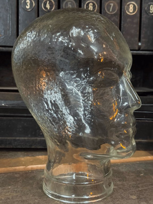 Glas hattehovede
