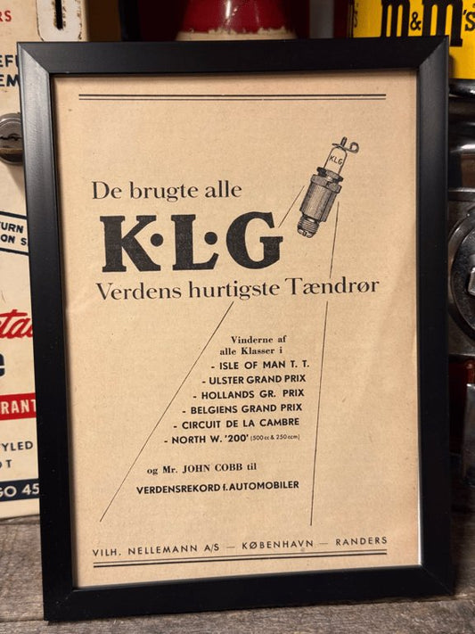 KLG tændrør