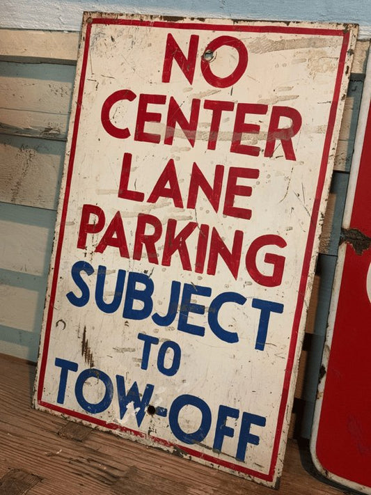 No parking skilt
