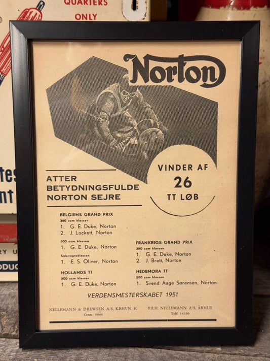 Norton - Vinder af 26 løb