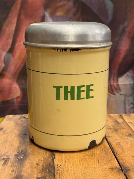 Thee dåse - Emalje