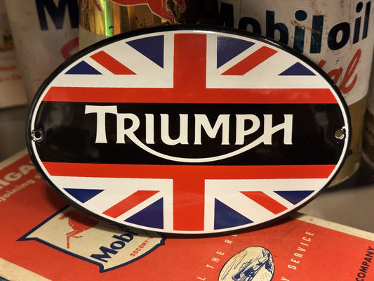 Triumph - Emaljeskilt